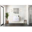 Meuble-lavabo de salle de bain 30 po X P 22 po D, avec plateau en marbre de Carrare-1699427915-1699427926