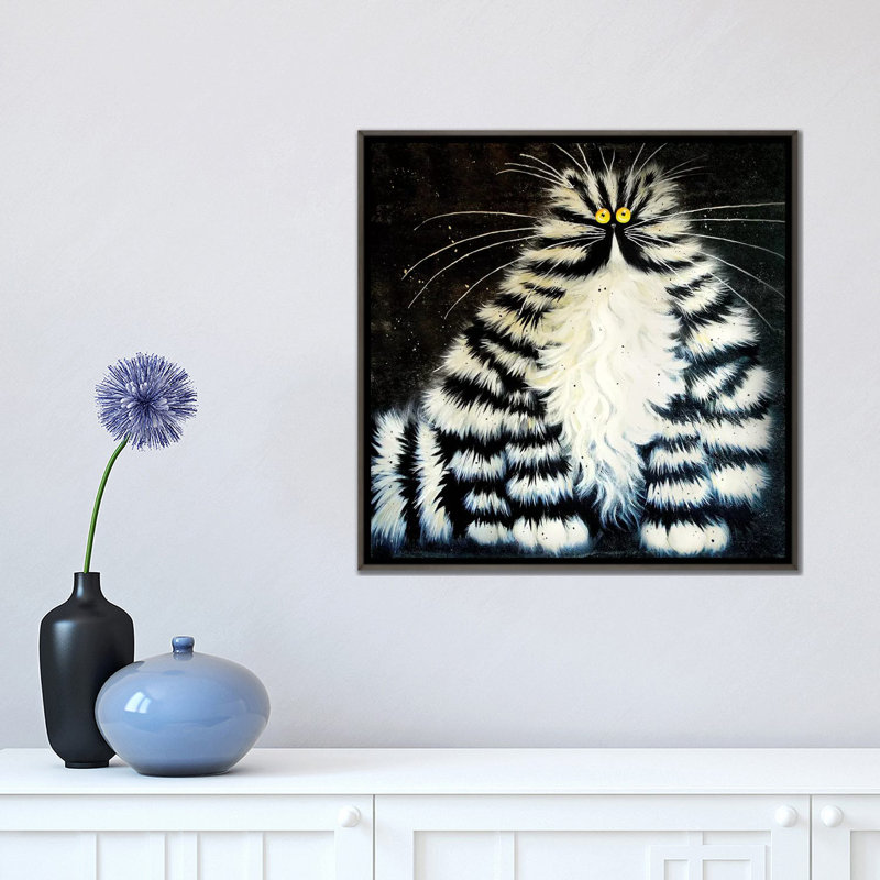« bert » par kim haskins-impression d’art graphique, Toile tendue, H 18 po x l 18 po x P 1,5 po