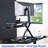 Adjustable Metal Base Standing Desk Converter-92395506