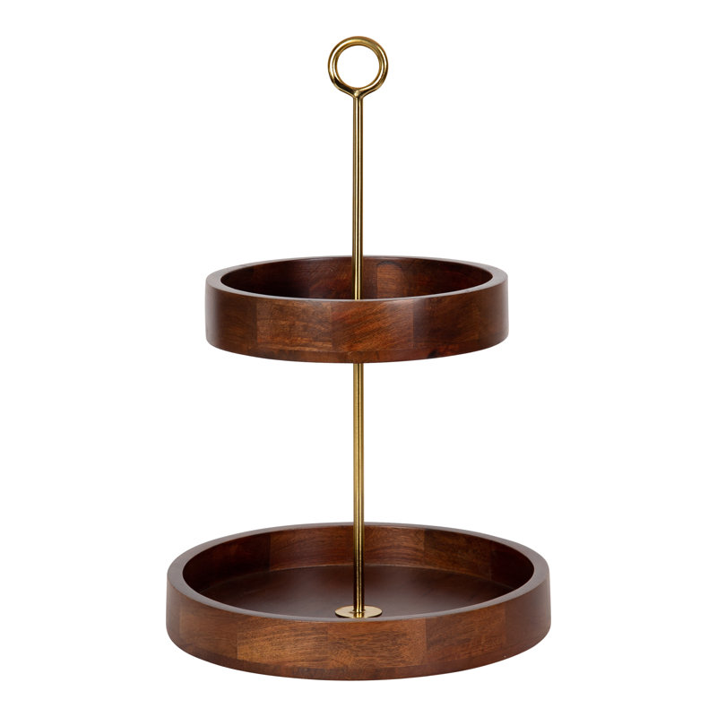 Norvan Tray, Walnut Brown
