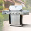 Grand barbecue domestique en acier inoxydable de 59,76 po