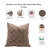 Fabdivine Thick Cotton Traditional Handmade Block Print Cushion Cover for Sofa, Couch & Bedroom- Betal Leaf-411082263