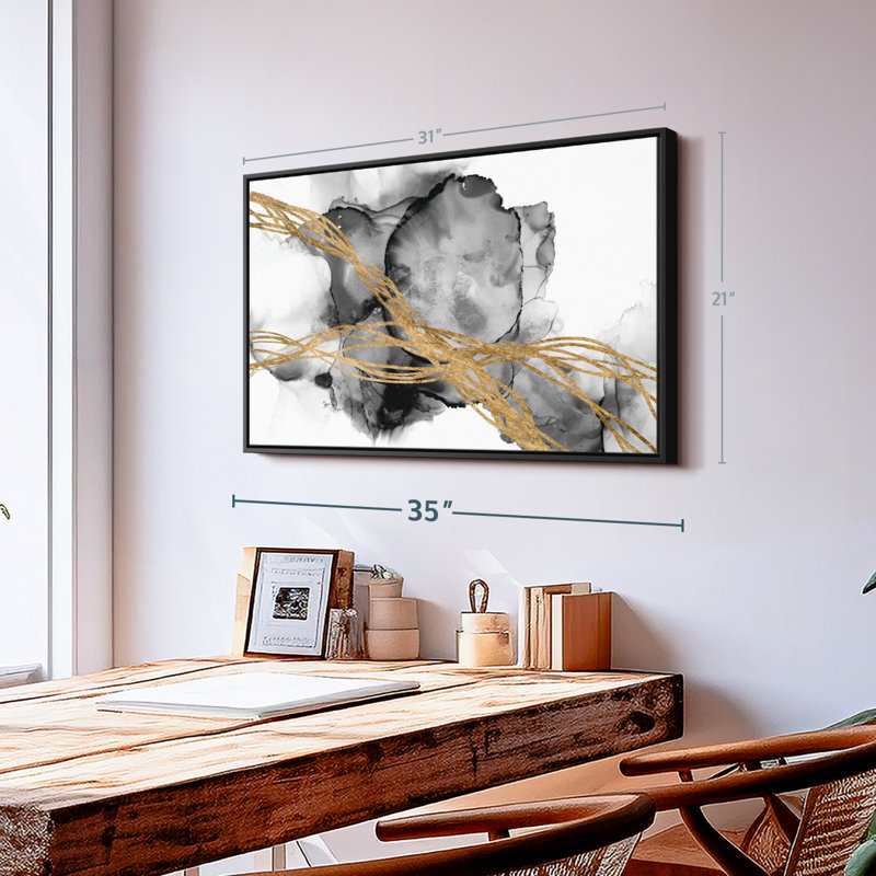 Matrix Undulation I Canvas Print, 21" H x 31" W