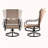 Angeli Patio Swivel Dining Armchairs-88137878