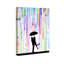 «People and Portraits Colorful Rain Shower II Couples», reproduction d'art graphique-50963140-50963141