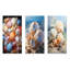 Seashells On Dreamy Tide - ensemble d'art mural en toile coquillage de 3-1648690060-1648690062