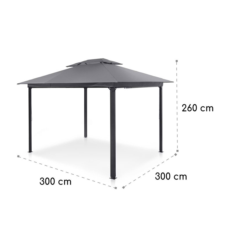 0.18m x 0.33m Polyethylene Gazebo