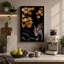 Tiger Among Autumn Leaves Boho - Print-136807972-136807976