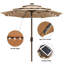 Parasol de marché lumineux 9 pi-581271273