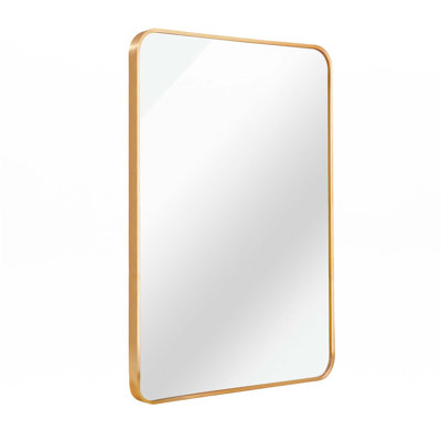 Metal Rectangle Barhroom Mirror