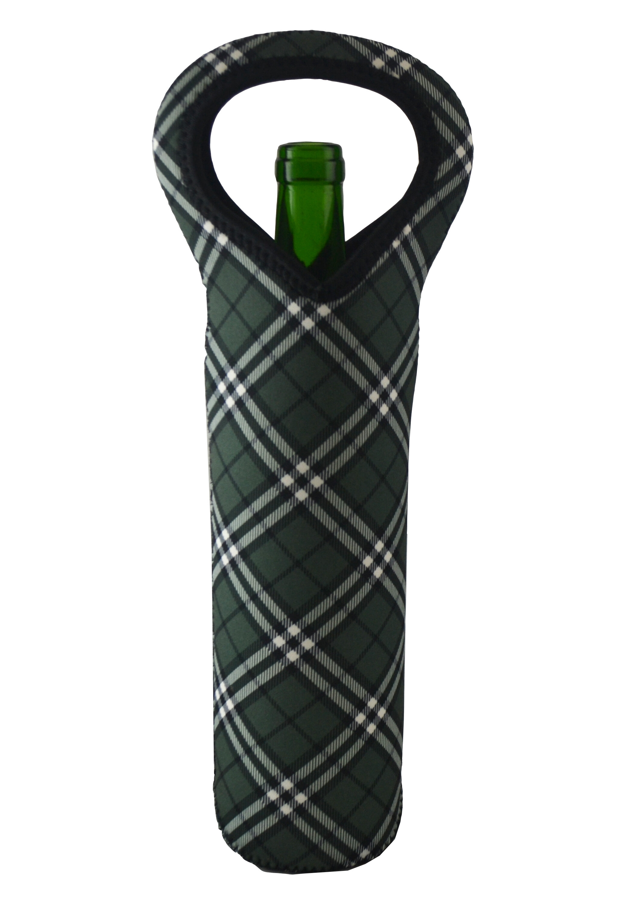 Three Star Neoprene Insulated Wine Bottle Holder Carrier