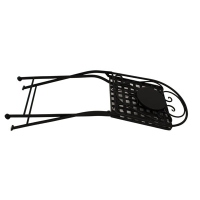 Leventhal Half Round 3 - Piece 2 - Person 90Cm L Outdoor Bistro Set
