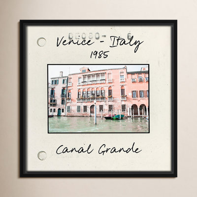 Travel Slide Collection "Venice, Italy - Grand Canal" Print
