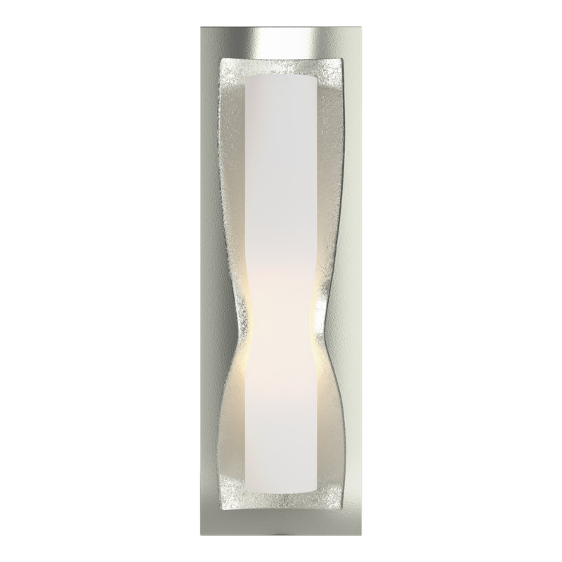 Dune Flush Mounted Sconce, 4, Sterling
