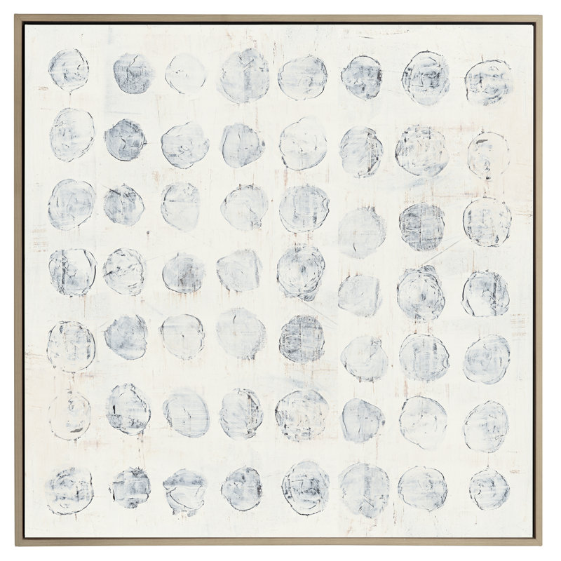 Circles On White Light Natural (EC1917)