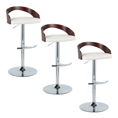 Tabouret de bar réglable avec pivot