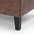 Faux Leather Accent Trunk