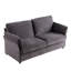 Causeuse de réception en tissu 70,05 po Lehew-1967274642