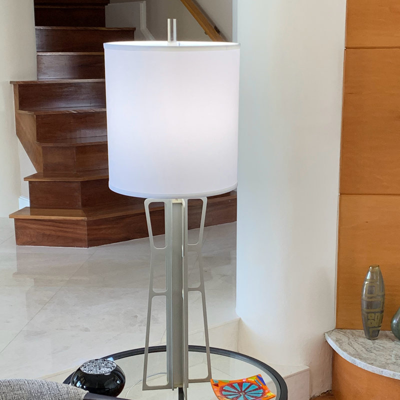 Lampe de table standard 43,5 "Retro, Or Mid-Century