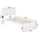 Jeinny Solid Wood Platform Bed with Matching Footboard