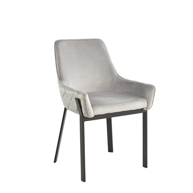 Axana Upholstered Dining Chair, Grey