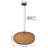 1 - Light Rattan Single Pendant Adjustable-865494158