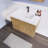 35.44'' Single Bathroom Vanity with Acrylic Top-40718884