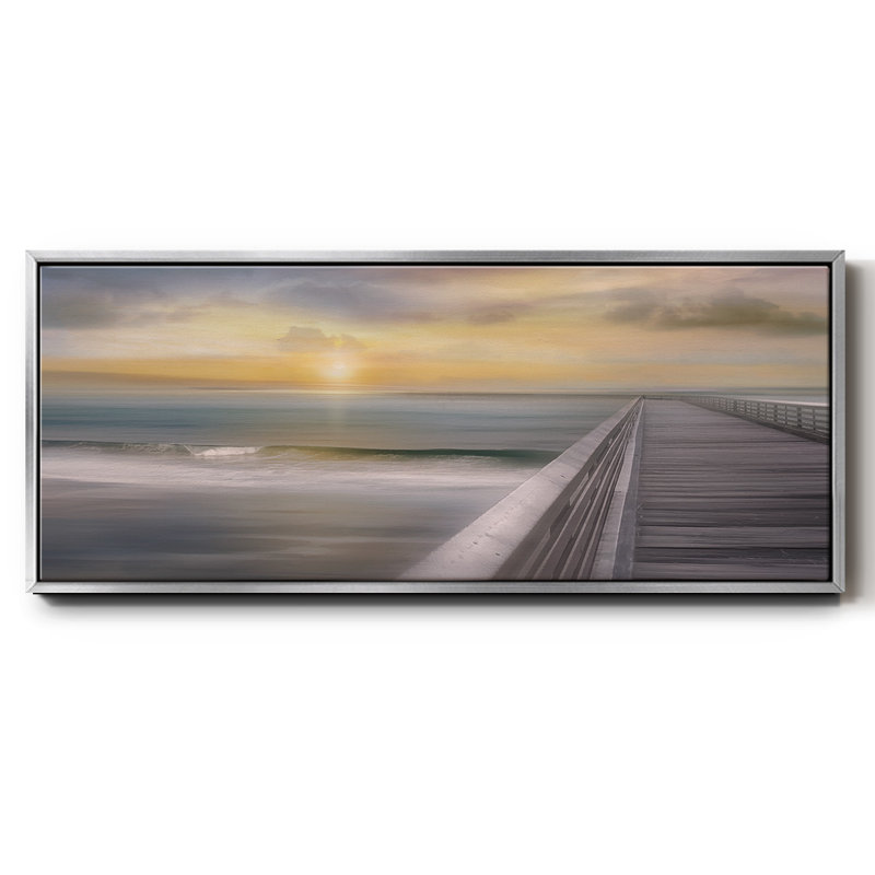 Sundown- Framed Canvas, 20" H x 50" W