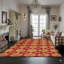 Tapis rouge en laine noué à la main Opulent-574902658
