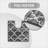Norreta U Shaped Contour Bath Rug with Non-Slip Backing