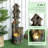 Weather Resistant Floor Fountain with Light