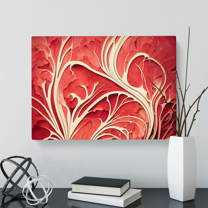 Beautiful Coral Reef Art Vol.1 Abstract - Wrapped Canvas, 50cm H x 76cm W x 3cm D