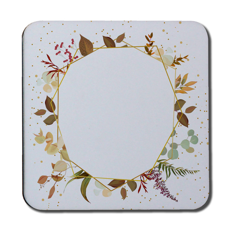 Square 6 Piece Coaster Set