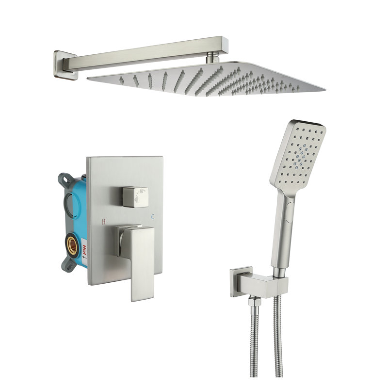 All-In-One Kit with Rough in-Valve, Brush Nickel