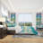 Circle Abstract Blue Colorfields I - Abstract Duvet Cover Set-38758294