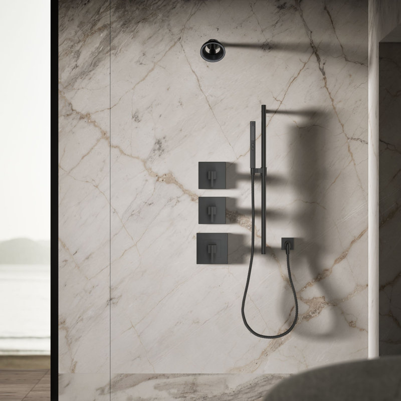Statement Ves Single-Function Showerhead 1.5 Gpm, Polished Chrome