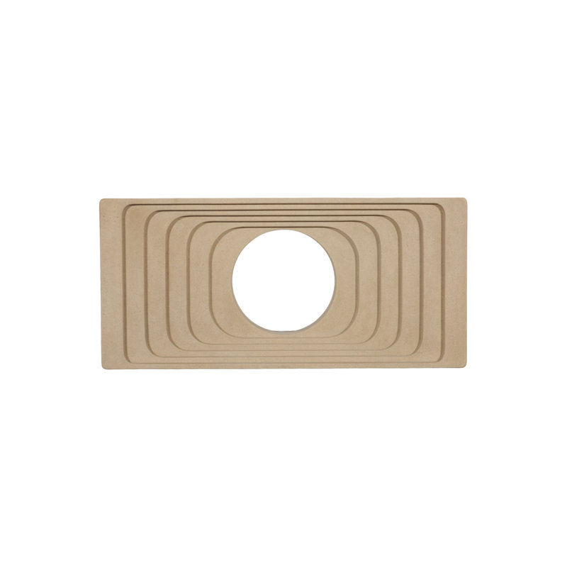 Centered Console Table, Sand Dune
