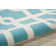 Easterly Geometric Blue/White Outdoor Area Rug