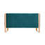 Causeuse en velours Trillium Mid-Century-472473023