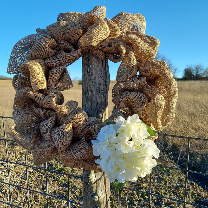 Couronne de jute 17 po