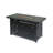 Propane-Powered Wicker Square Outdoor Fire Pit Table