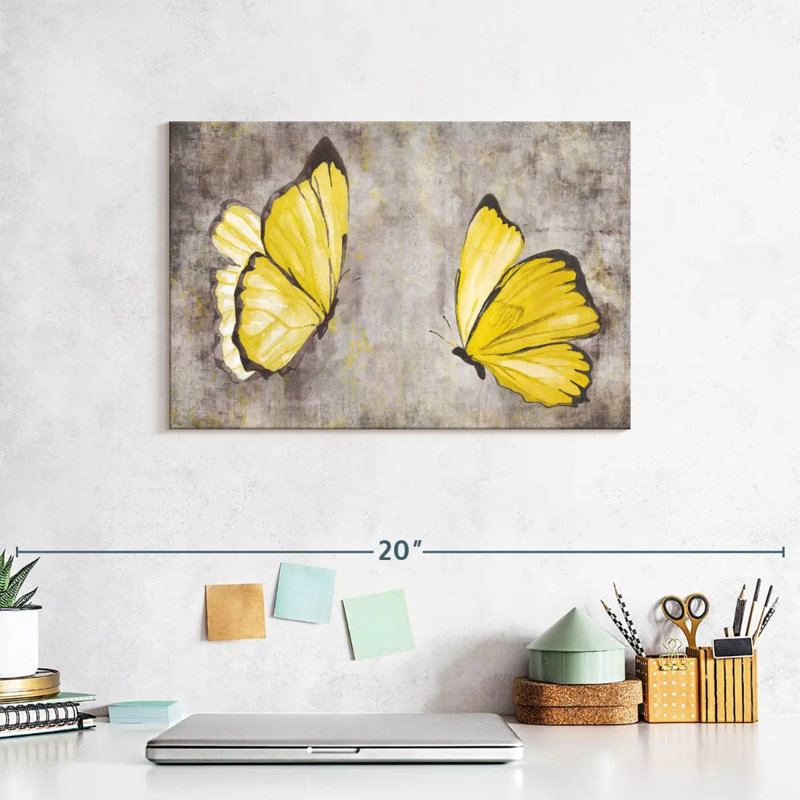 Treillis feuilles d'or sur toile, H 8 po x l 12 po x P 1 po