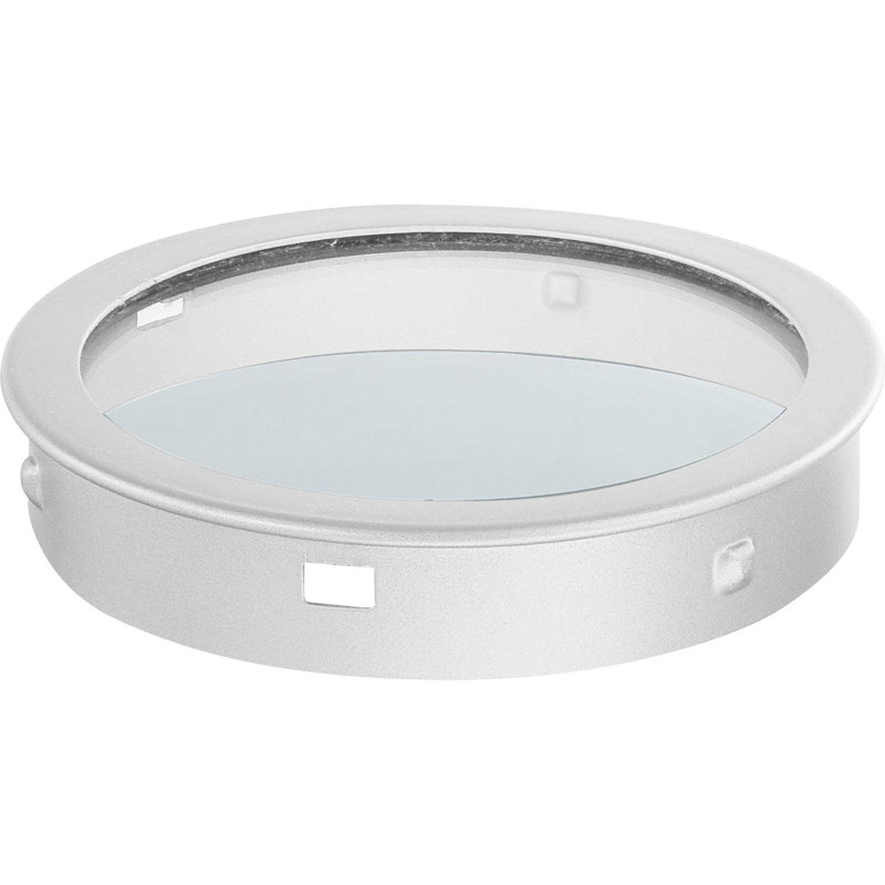 Volume Lighting V0966 White Top Cover Lens, 1" H x 6" W x 6" D