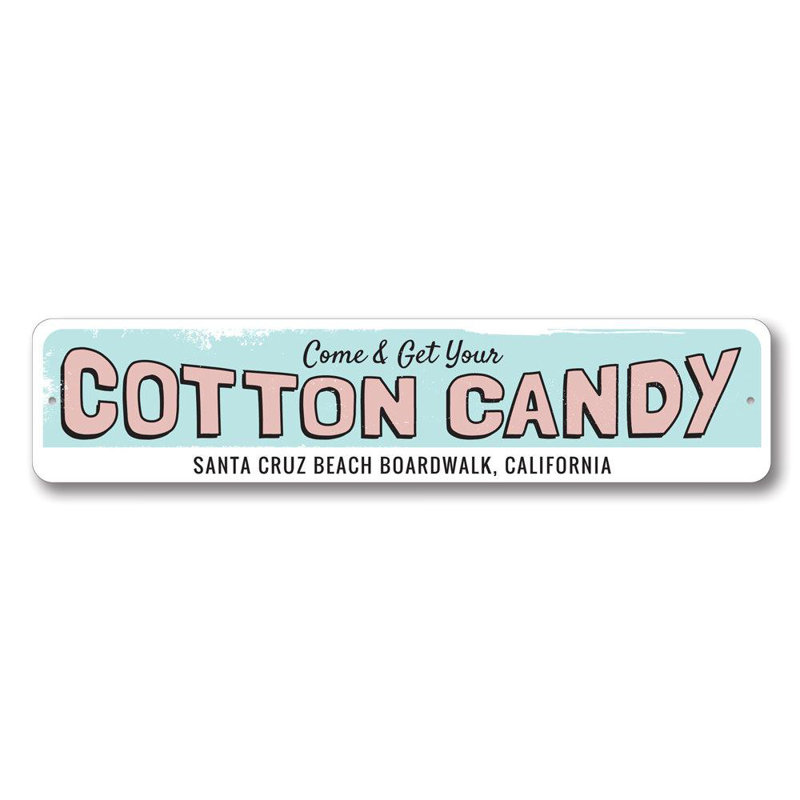 Plaque en coton Cotton Candy, H 4 po x l 18 po x P 0,04 po