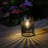 Nyota 9.75" Metal Woven Solar Powered  Outdoor Hanging Lantern-1919826630