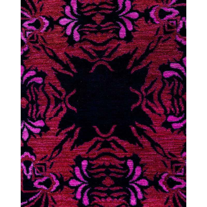 Overyed One-of-a-Kind Rectangle 9'10" X 13'6" Hand Knotted Area Rug
