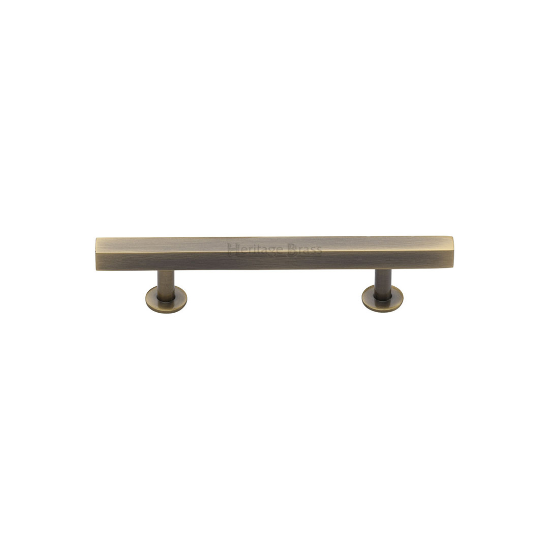 Heritage Brass Heritage Cabinet Pull Square Design with Footings