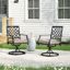 Alyah Outdoor Swivel Patio Chair with Cushions