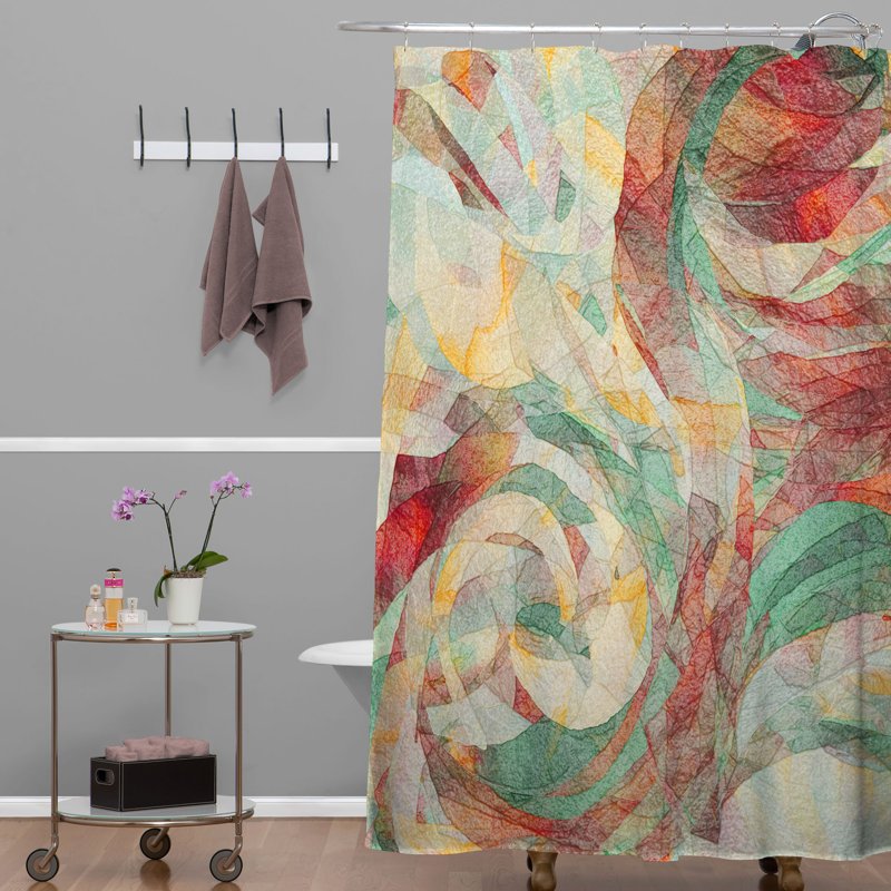 Studebaker Abstract Shower Curtain