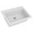Quartz Composite Kitchen Sink With Noise-Reducing Design And Easy-Clean Smooth Surface